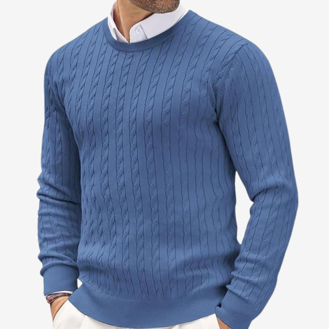 Men's Cable Knit Sweater