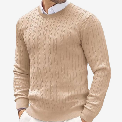 Men's Cable Knit Sweater