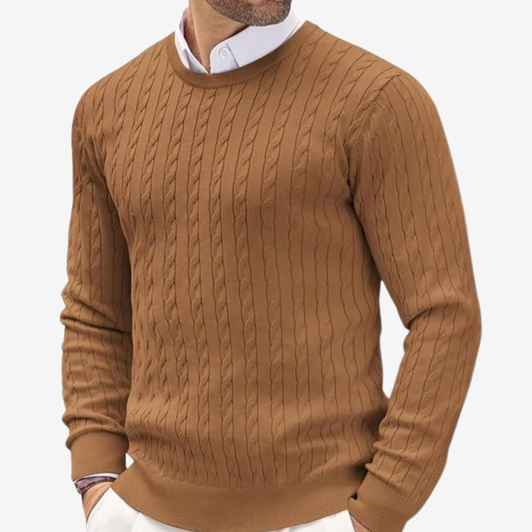 Men's Cable Knit Sweater