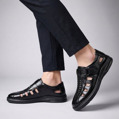 mens-slip-on-sandals-with-woven-vamp-and-closed-toe-2