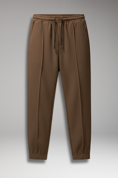 Men's Athletic Pants Elastic Waist Black - VibreMode