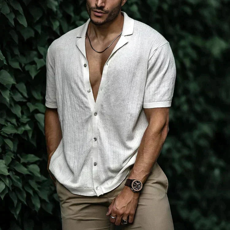 mens-woven-button-up-shirt-with-camp-collar-and-short-sleeves-10