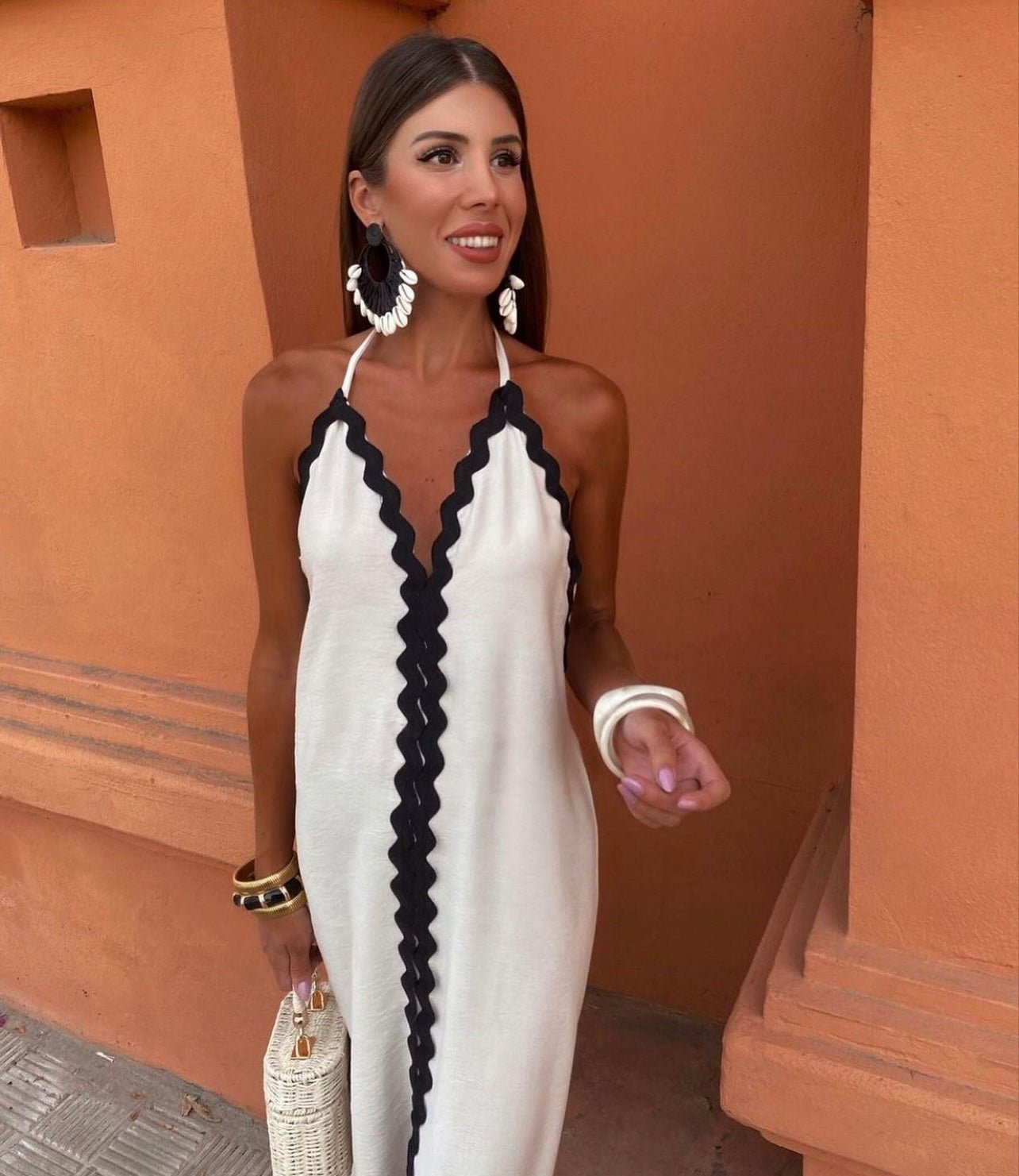 Elegant Ladies' Formal Wrap Dress