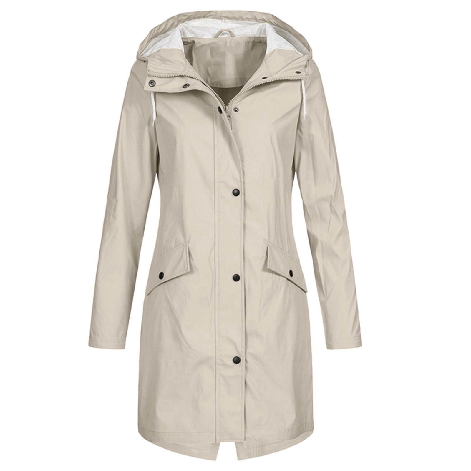 Image of Michelle | Women's Hooded Mid-Length Coat