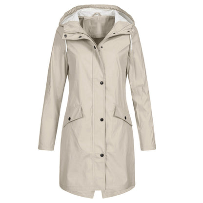 Image of Michelle | Women's Hooded Mid-Length Coat