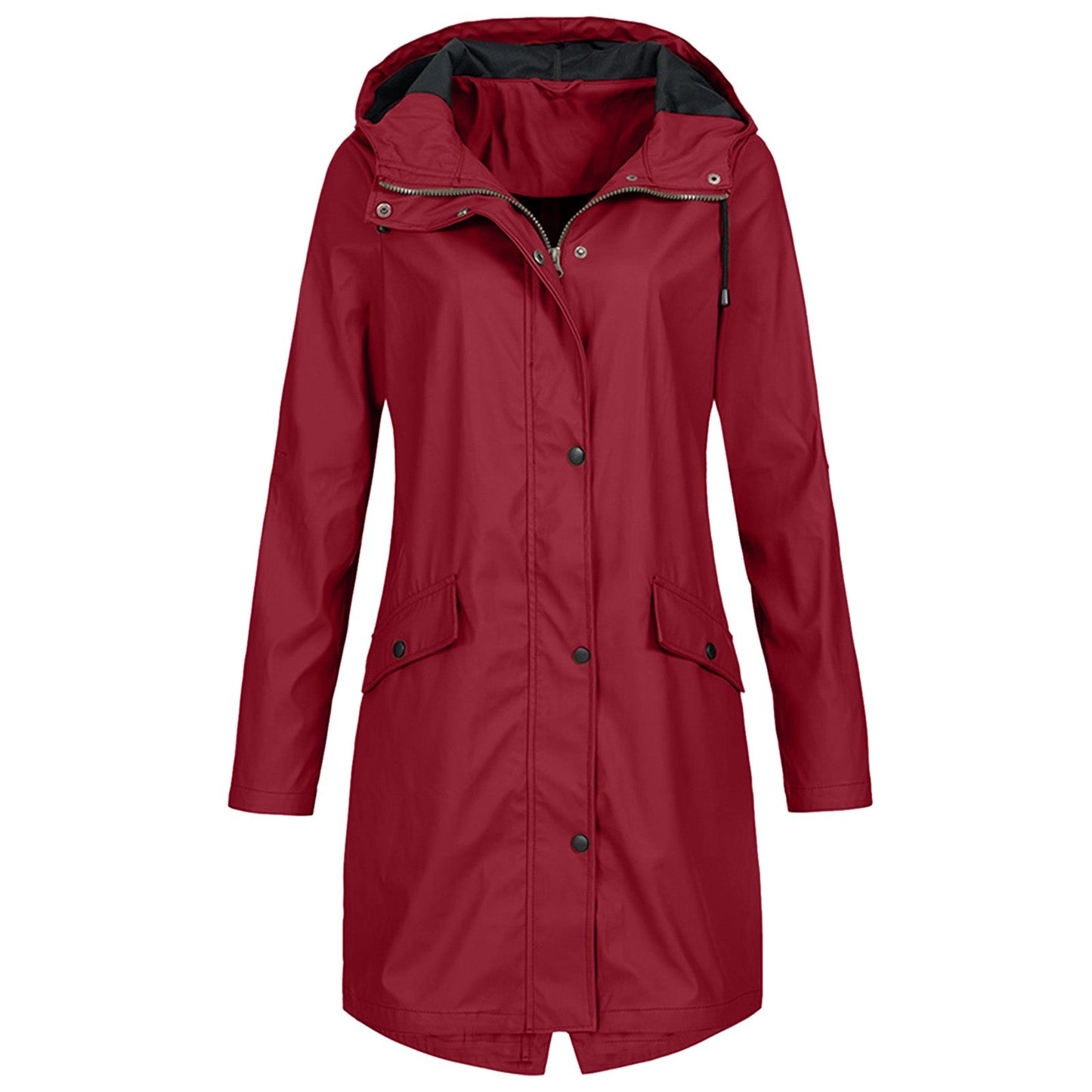Image of Michelle | Women's Hooded Mid-Length Coat