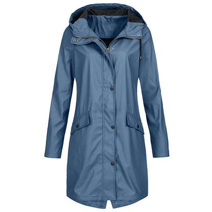 Image of Michelle | Women's Hooded Mid-Length Coat