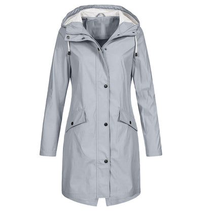 Image of Michelle | Women's Hooded Mid-Length Coat