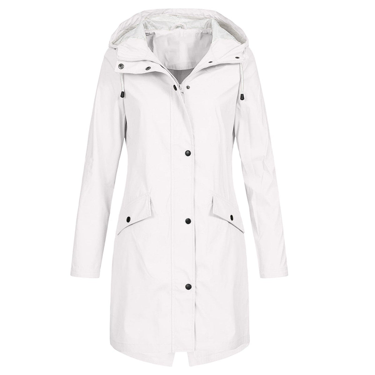 Image of Michelle | Women's Hooded Mid-Length Coat