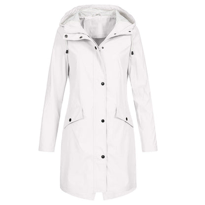 Image of Michelle | Women's Hooded Mid-Length Coat