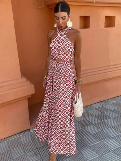 Elegant Ladies Summer Wedding Guest Dress - VibreMode
