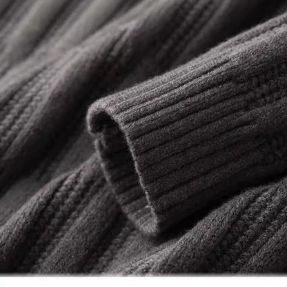 Image of Miles | Men's Collared Textured Sweater