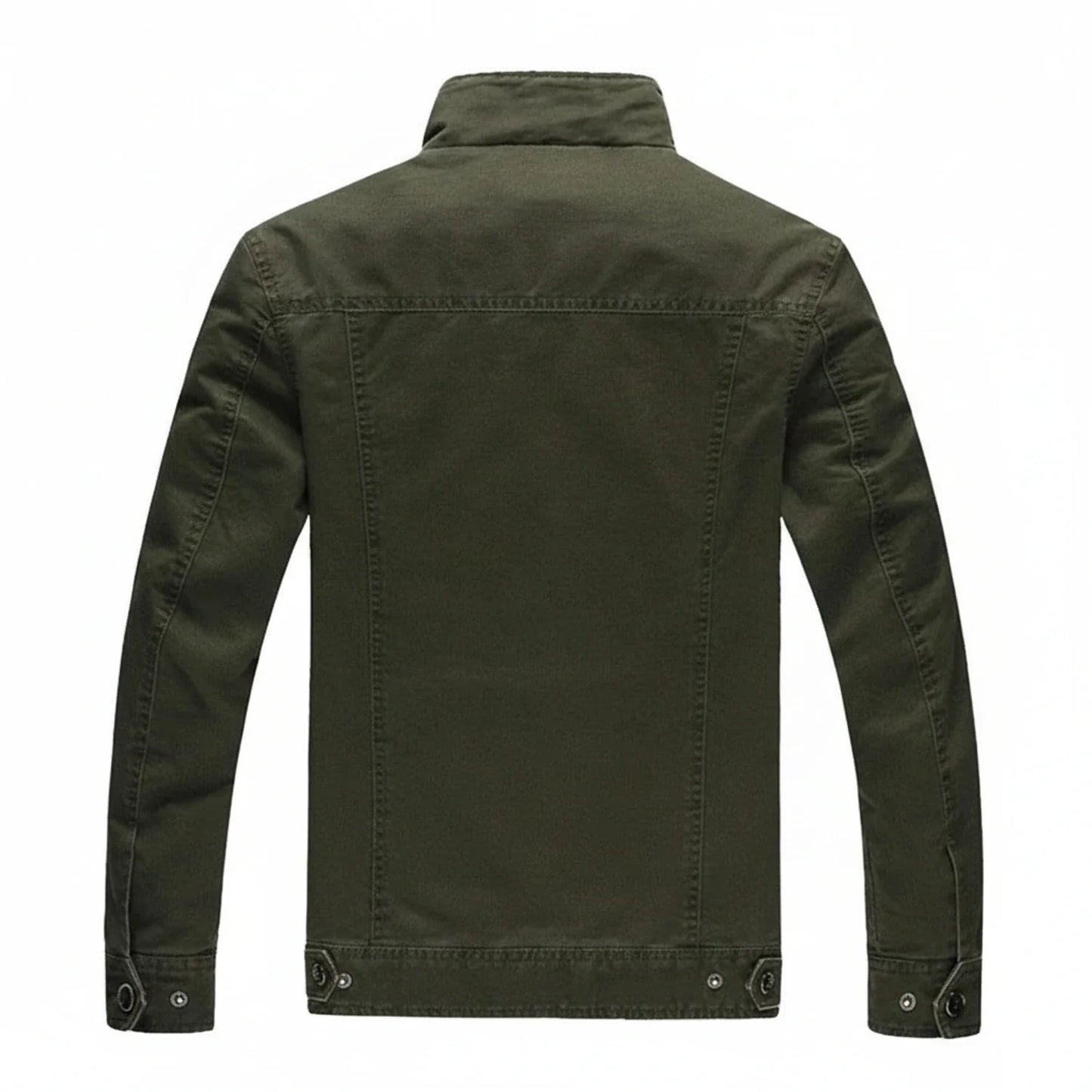 Men's Military Stand Collar Cotton Jacket