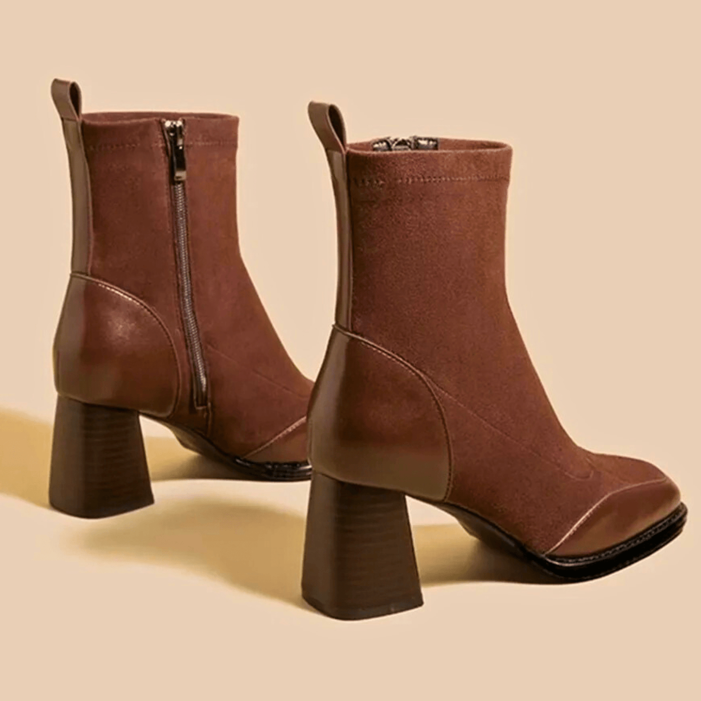 Low Heel Women's Ankle Boots
