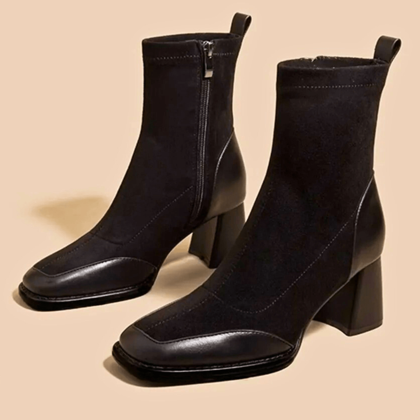 Low Heel Women's Ankle Boots