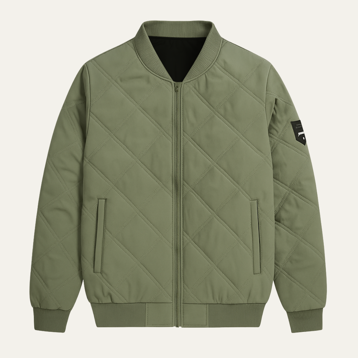 Bardolino Men's Quilted Jacket Stand Collar Winter - VibreMode