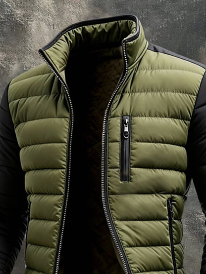 Image of Monty | Men's Color Block Puffer Jacket