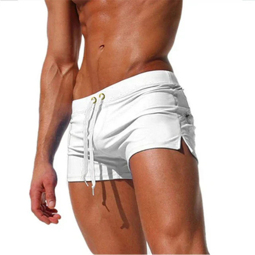 Men's Square Cut Swim Trunks - VibreMode