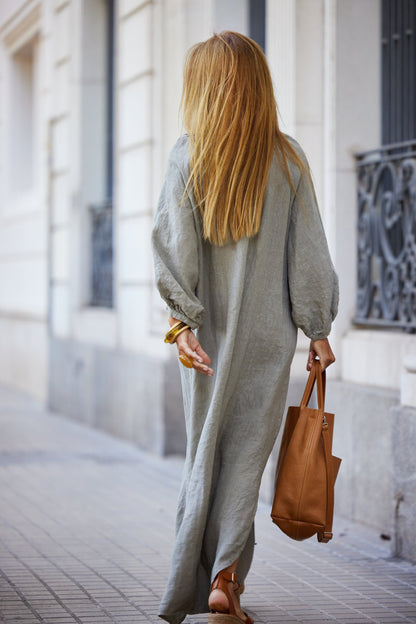Bohemian Long Flowy Dress