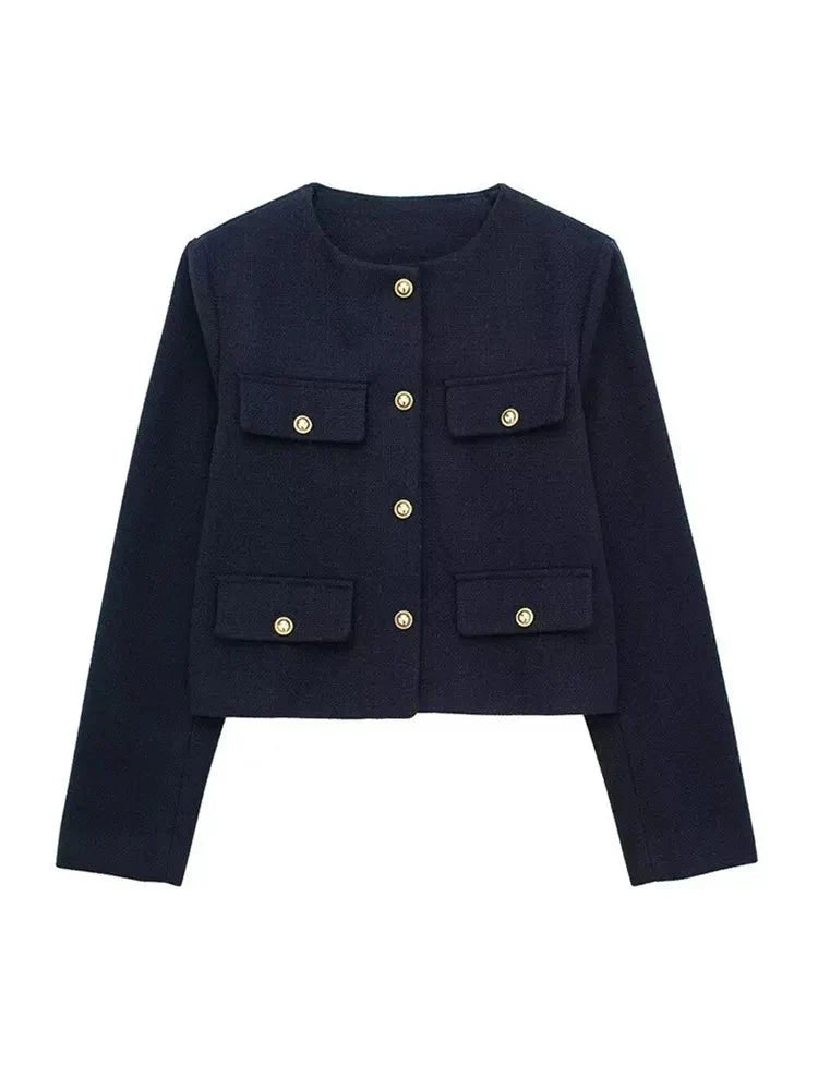 Women's Tweed Blazer Tailored Fit