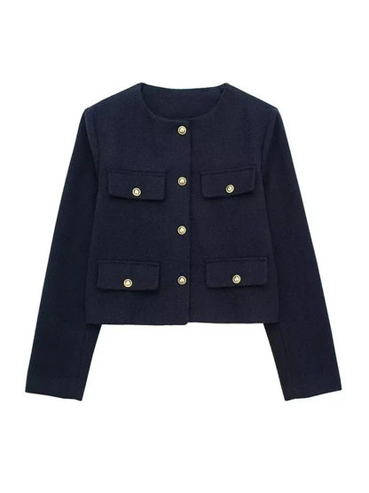 Women's Tweed Blazer Tailored Fit