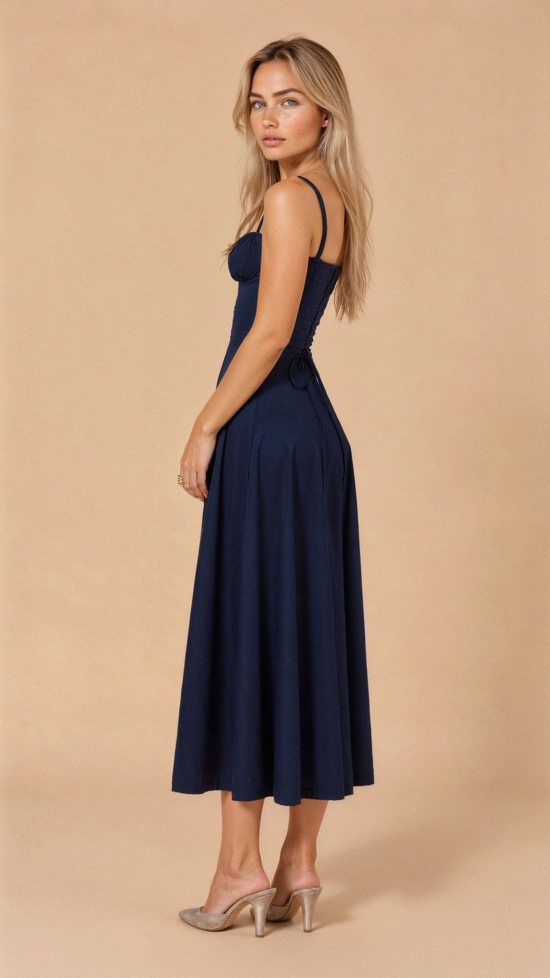 Slimming Fit Women's Waist Dress