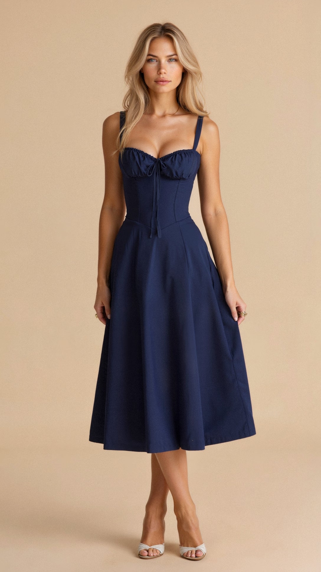 Slimming Fit Women's Waist Dress