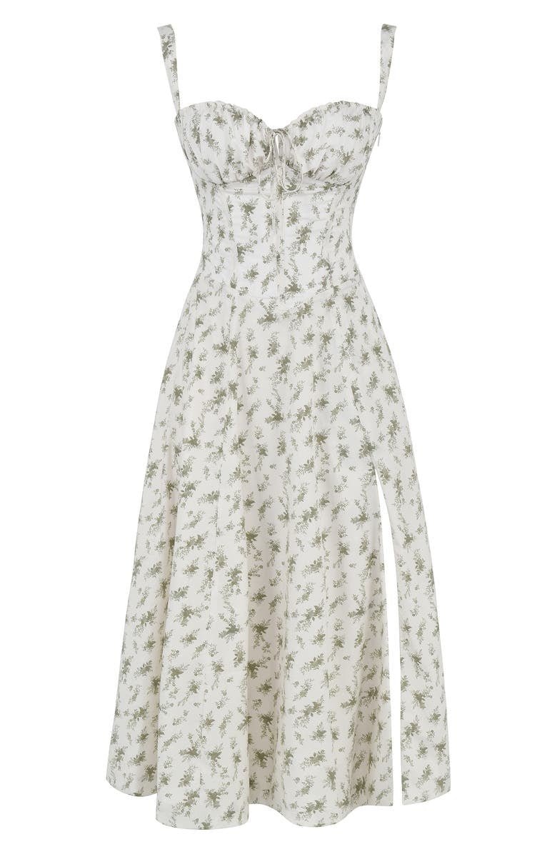 Chic Ladies Fit and Flare Midi Dress