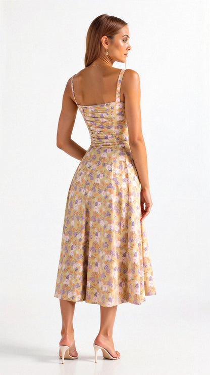 Slimming Fit Women's Waist Dress