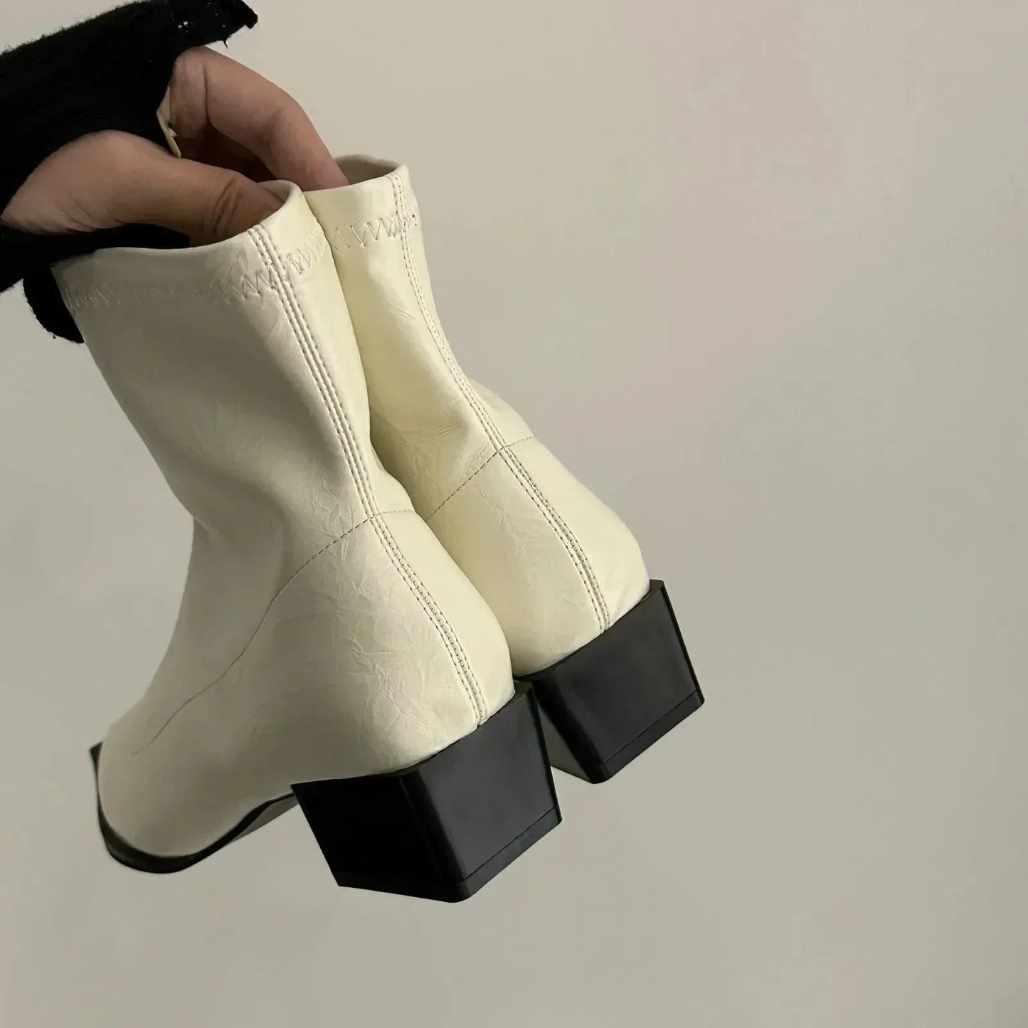 Women's Tapered Ankle Boots Comfortable Fit