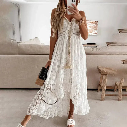 Bohemian Floral Long Dress - VibreMode