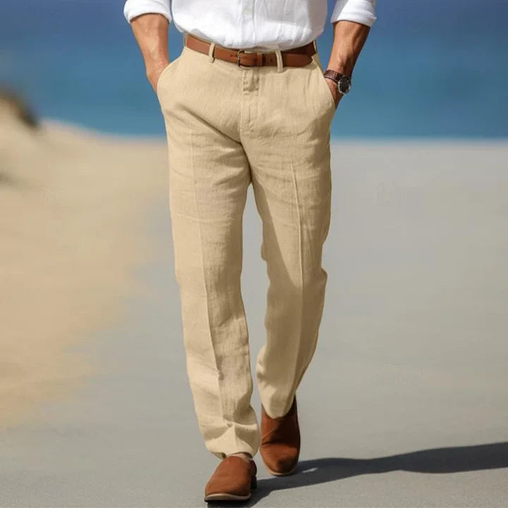 Image of Nash | Men's Straight Leg Chino Trousers