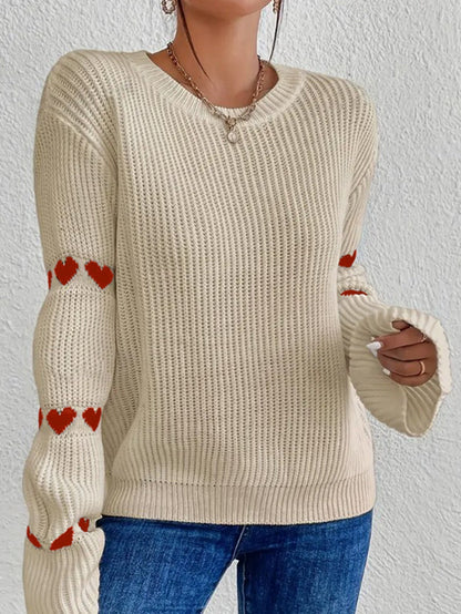 Image of Natalie | Women's Long Sleeve Crew Neck Sweater