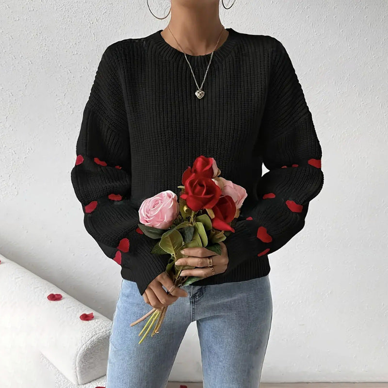 Image of Natalie | Women's Long Sleeve Crew Neck Sweater
