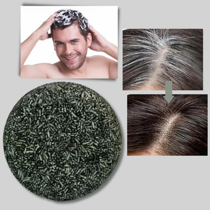 Solid Shampoo Bar For White Hair Brightening 69g