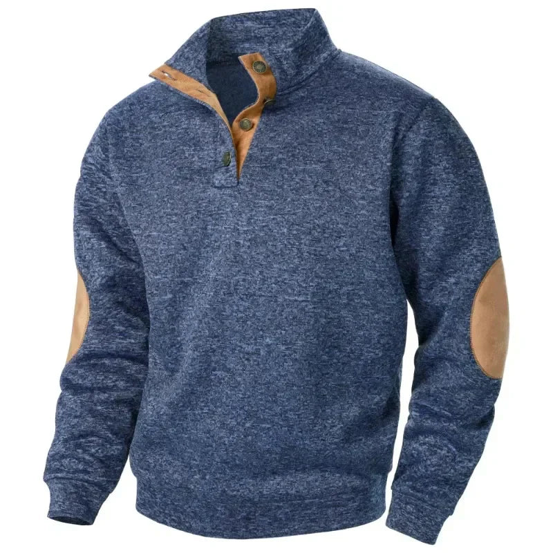 Men's V-Neck Sweatshirt Casual Outdoor