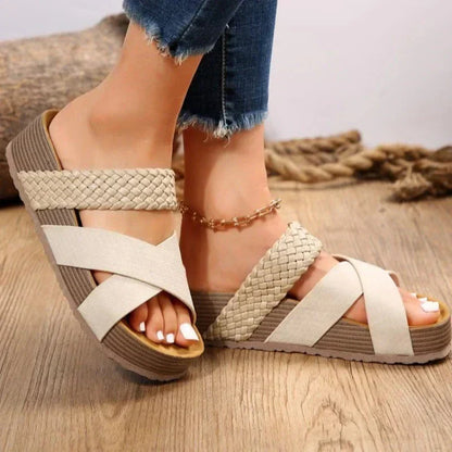 Beachy Flat Summer Sandals