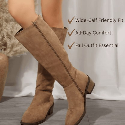 Women's Wide Calf Knee High Boots