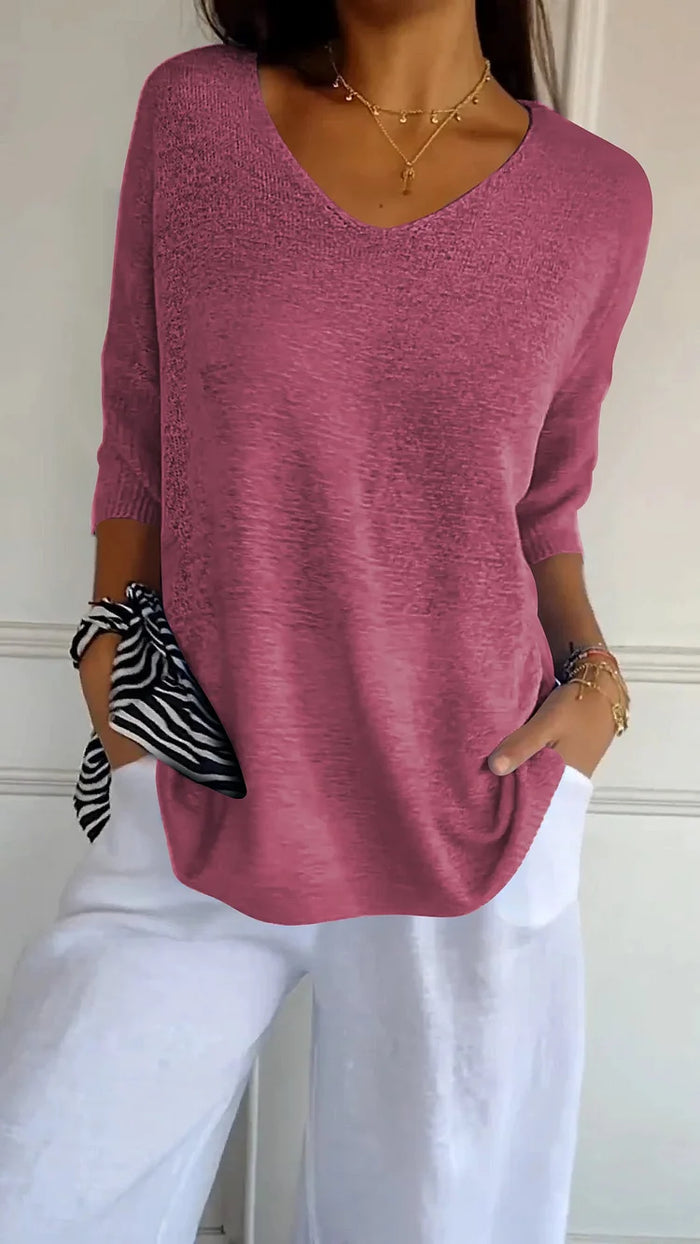 Image of Nia | Women's Relaxed Fit Knit Sweater