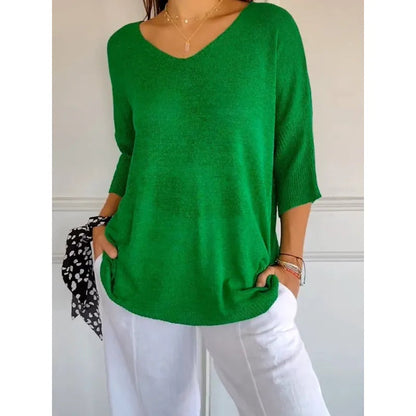 Image of Nia | Women's Relaxed Fit Knit Sweater