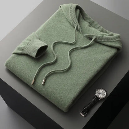 Image of Noah | Men's Long Sleeve Hooded Sweater