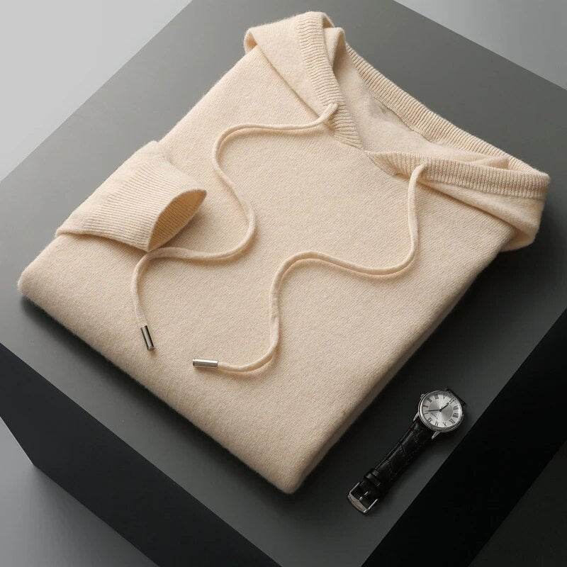 Image of Noah | Men's Long Sleeve Hooded Sweater