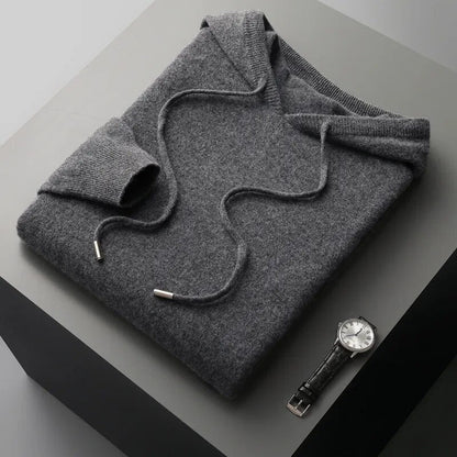 Image of Noah | Men's Long Sleeve Hooded Sweater