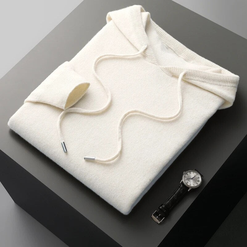Image of Noah | Men's Long Sleeve Hooded Sweater