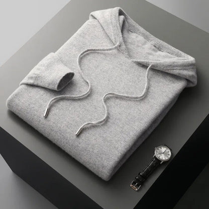 Image of Noah | Men's Long Sleeve Hooded Sweater