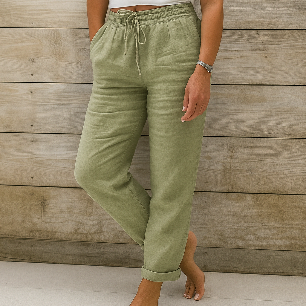 Women's Linen Trousers
