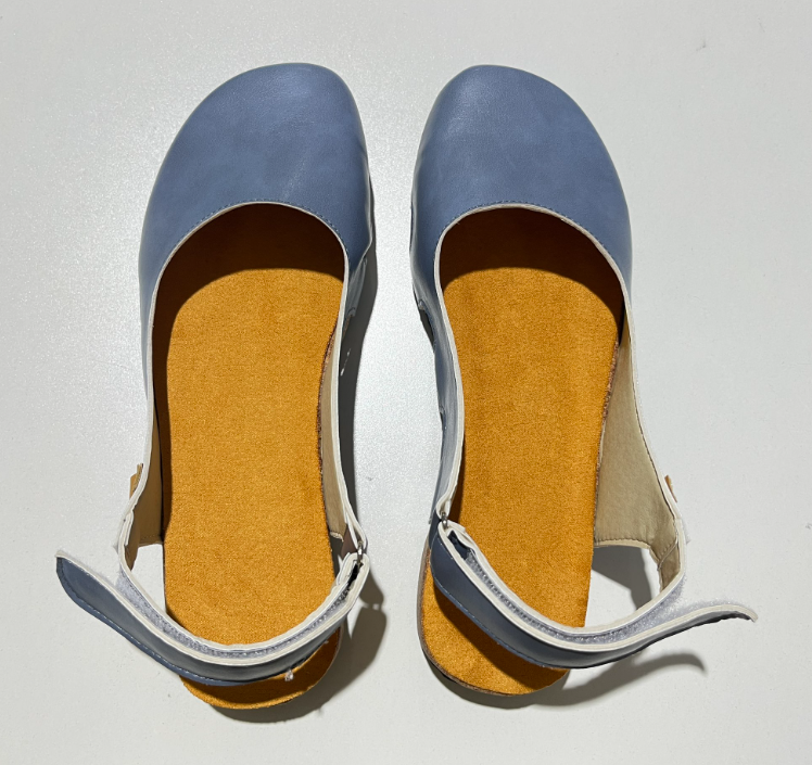 Women's Adjustable Ankle Strap Flat Sandals - VibreMode
