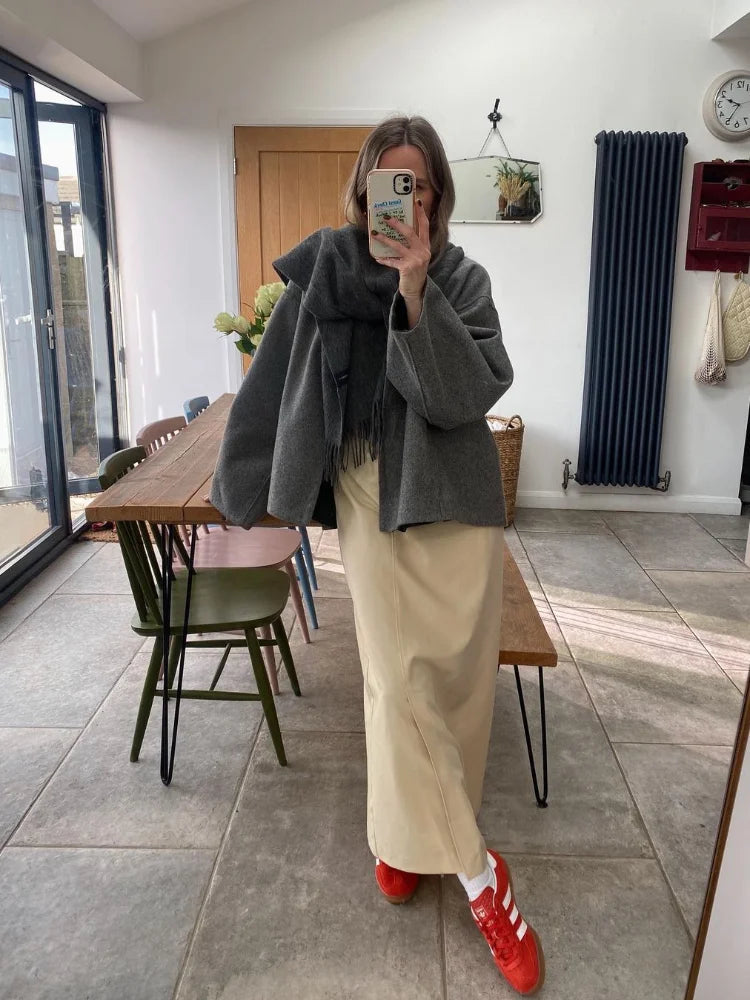 Image of Norma | Women's Cropped Swing Jacket