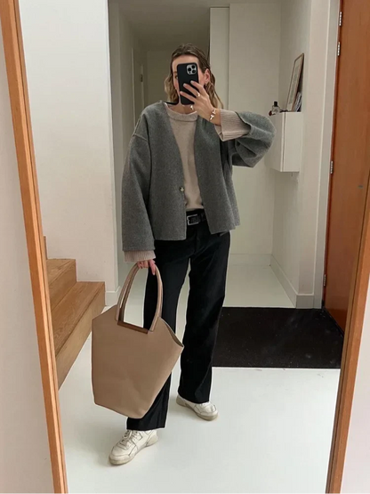 Image of Norma | Women's Cropped Swing Jacket