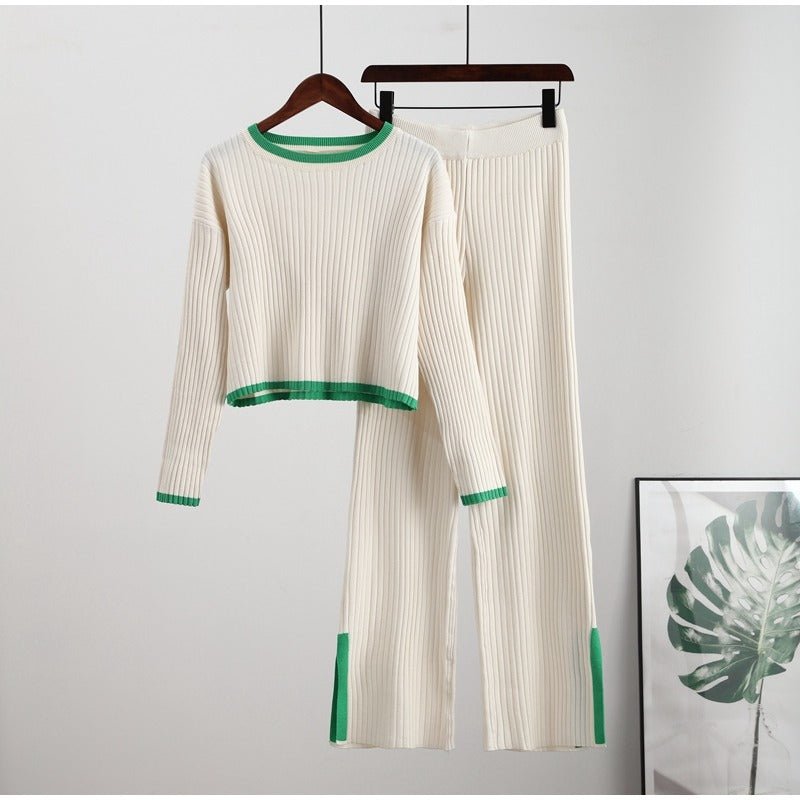 Women's Knitted Two Piece Set Comfortable